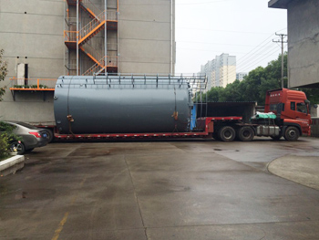 钢衬塑储罐的制造流程